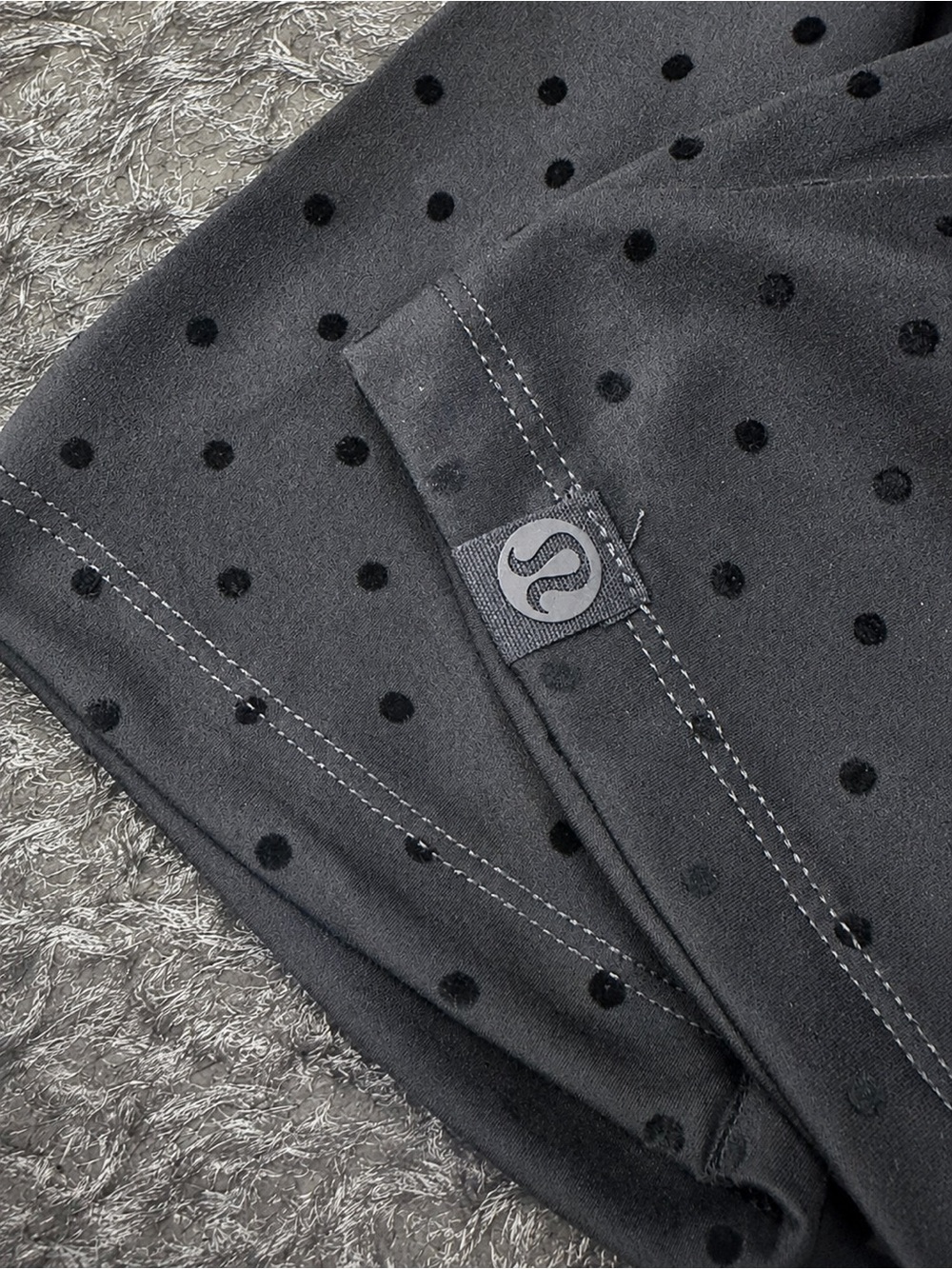 Lululemon Define Black Polka Dot Jacket
& Leggings Set - Picture 3 of 3